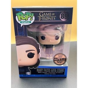 NEW Funko PoP! GOT Many Faced Arya Stark Digital Release